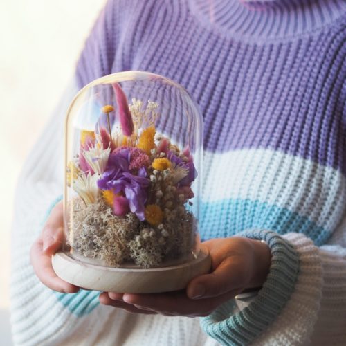 Atelier cloche en fleurs séchées – Jeudi 23 Janvier