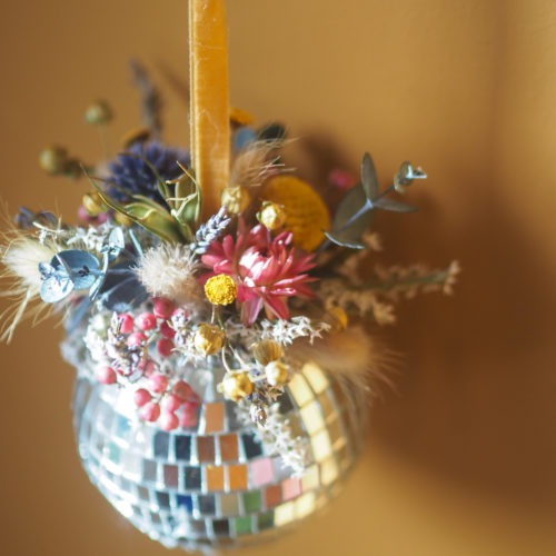 Atelier boule à facette fleurie – Mercredi 19 février