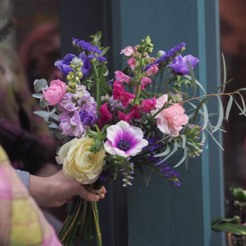 Saint- Valentin- Fleur bleue